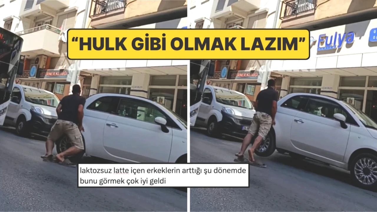İzmir'de Şaşırtan Olay! Arabayı Kenara Çeken Adam Hulk Gibi Gözler Önünde - Onedio